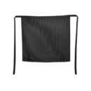 Black striped half-line chef apron – Quintus brand professional