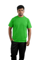 Man wearing Green half sleeve round neck t-shirt – Casual Wear for Men